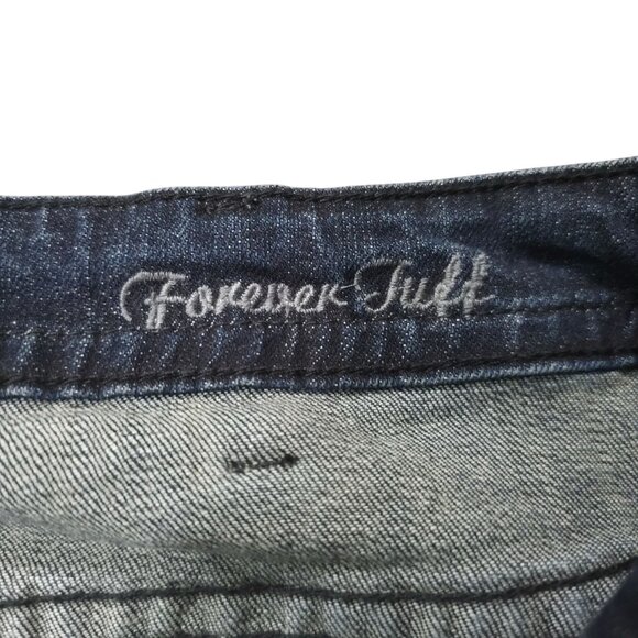 Cowgirl Tuff Co. Womens Dark Wash Bootcut Jeans 38 Denim Pants 37" Inseam - Picture 6 of 7